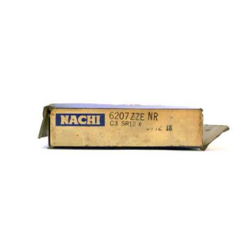 Nachi Bearing Radial Single Row Shielded Ball Bearing Model 6207ZZE