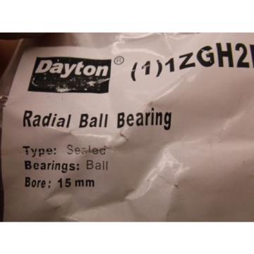 New 3pk Radial Bearing Double Seal 15mm Bore  (C38)