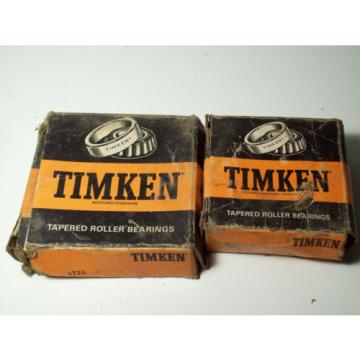 Radial Bearing Timken includes 3777 Cone and 3720 Cup