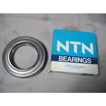 NTN 6012 ZZ C3/5C Radial Ball Bearing 60x95x18 mm Double Shielded **NEW**