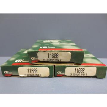 Lot of 3 Nib Chicago Rawhide CR 11608 Oil Seal Joint Radial 30 X 42 X 7 New!!!