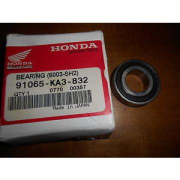 NOS Honda OEM RADIAL BALL BEARING (6003-SH2) CR125 CR250 CR500 91065-KA3-832