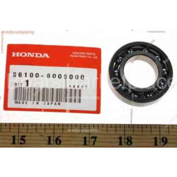 Honda 96100-60050-00 BEARING, RADIAL BALL (6005) (Honda Code 0722181).