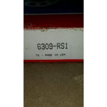 6309-RS1 Radial Ball Bearing Double Sealed Bore SKF