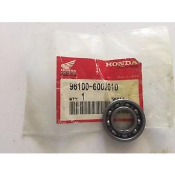Honda TRX70 CB600 1000 &#039;86-&#039;06 OEM Radial Ball Bearing 96100-60020-10