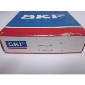 SKF Shielded- Deep Groove Radial Ball Bearing 6309 2ZJEM