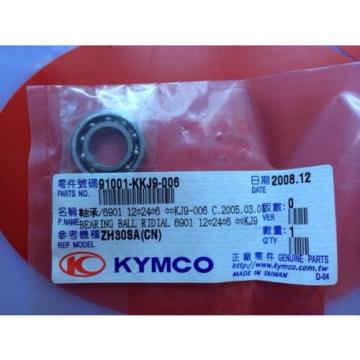 Kymco Bearing Ball Radial 6901 91001-KKJ9-006 , Kxr250, Maxxer 300, MXU300