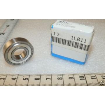 12 mm Bore x 28 mm O.D.Radial Ball Bearing   NTN 6001ZZC3/L627 1L011   (Loc5)