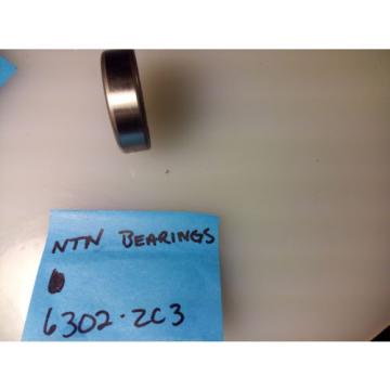 NTN 6302ZC3 RADIAL/DEEP GROOVE BALL BEARING