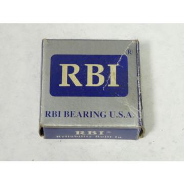 RBI 1606-2RS Sealed Radial Ball Bearing 3/8&#034; Bore ! NEW !