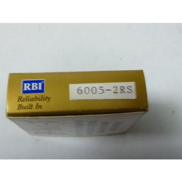 RBI 6005-2RS Radial Bearing ! NEW !
