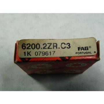 Fag 6200.2ZR.C3 Radial Ball Bearing 10mm x 30mm x 9mm ! NEW !