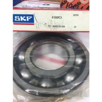 SKF 6310 /C3 Radial/Deep Groove Ball Bearing-Metric - 50 mm ID *new*