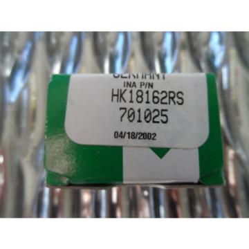 INA HK18162RS Needle Rolling Bearings Open End Type