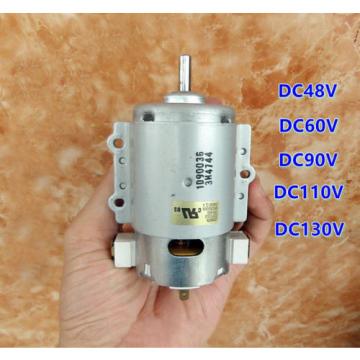 High speed Before the ball bearing DC120V High Power 200W Spindle motor