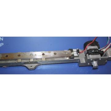 THK RSR12WV Ball Bearing SLIDE &amp; 17.5&#034; LONG Linear RAIL with motor &amp; belt