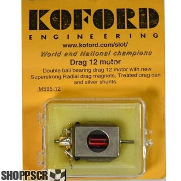 Koford Double Ball Bearing Drag 12 Motor, 46°, w/Shunts, Treated Can