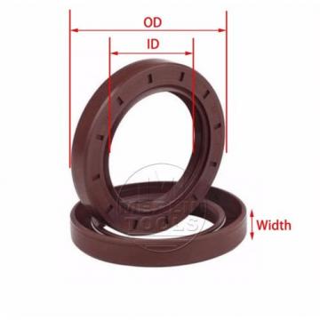 Select Size ID 82 - 120mm TC Double Lip Viton Oil Shaft Seal with Spring