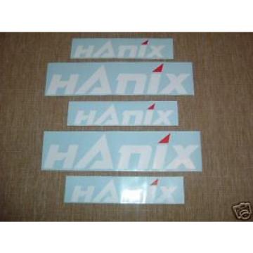 HANIX STYLE 5 PACK DECAL SET FOR MINI DIGGER EXCAVATOR