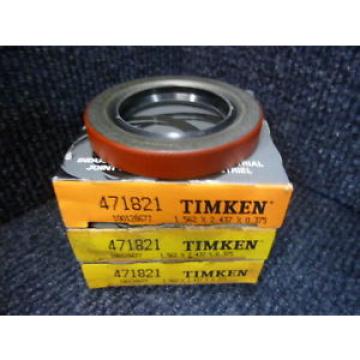 Timken National 471821 Oil Seals LOT OF 3
