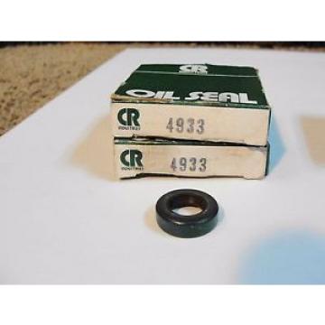 LOT OF 2  NEW CHICAGO RAWHIDE OIL SEALS 4933 CR Free Shipping
