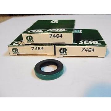 LOT OF 3  NEW CHICAGO RAWHIDE OIL SEALS 7464 CR Free Shipping