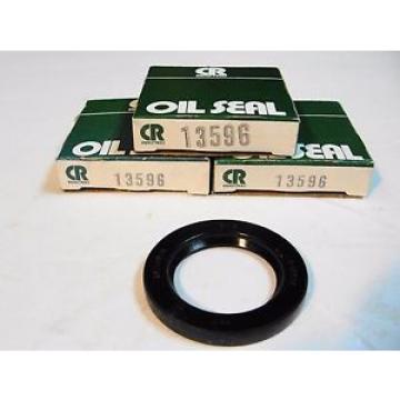 LOT OF 3  NEW CHICAGO RAWHIDE OIL SEALS 13596 CR Free Shipping