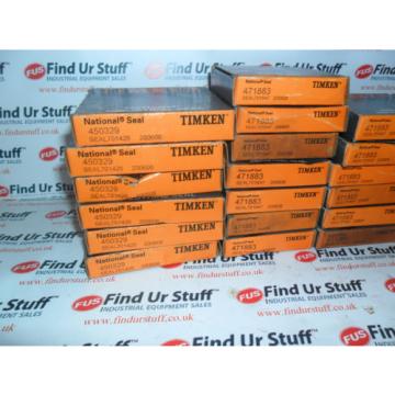 Timken Oil Seal Bundle - 450329, 471883, 470120 Unused Oil Seals