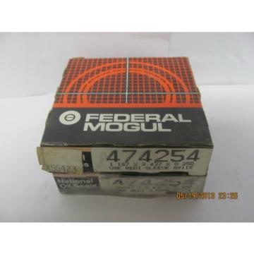 LOT OF (2) NEW FEDERAL MOGUL NATIONAL OIL SEAL 474254 NEW