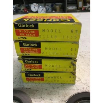 Garlock (Box Of 2) Klozure Oil Seals Model: 63x1135, New!