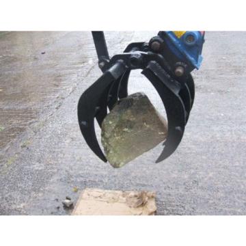 Manual Mechanical Grapple / Grab for Excavator / Digger 0.9 - 2 Ton