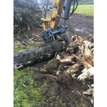 13 Ton Excavator Tree Stump Shear - Root Shear Root Harvester  65mm Pins