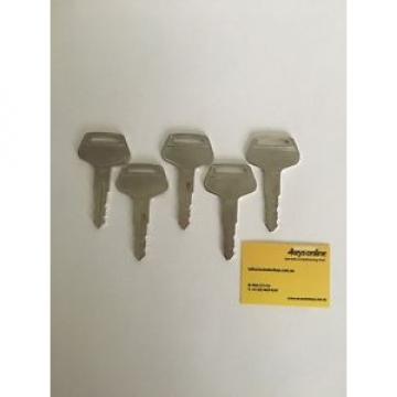 5 Komatsu 787 keys, Excavator Grader Dozer Komatsu parts, Komatsu Excavator