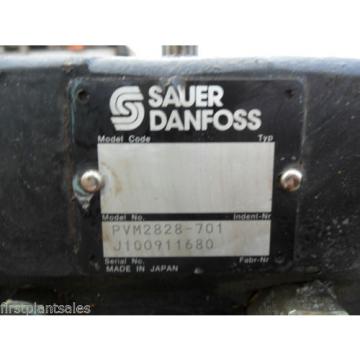 JCB Sauer Danfoss electronic Hydraulic Pump