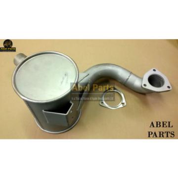 JCB PARTS 3CX -- EXHAUST SILENCER NON TURBO (PART NO. 123/03964) INCLUDES GASKET