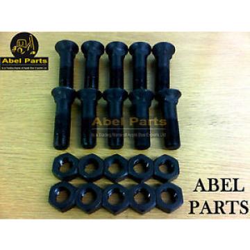 JCB PARTS - PLOUGH BOLTS &amp; NUTS FOR TEETH