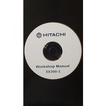 HITACHI EX300-1 EXCAVATOR SERVICE MANUAL ON CD *FREE UK POSTAGE*
