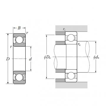 60/22ZC3, Single Row Radial Ball Bearing - Single Shielded