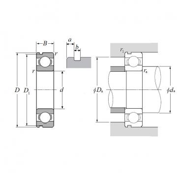 6003N, Single Row Radial Ball Bearing - Open Type, Snap Ring Groove