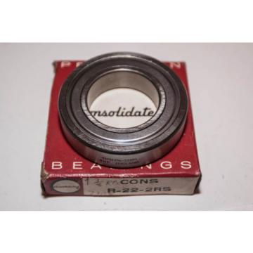 &#034;NEW  OLD&#034; Consolidated Ball Bearing R-22-2RS / RHP KLNJ 1-3/8 - 2ZEP1