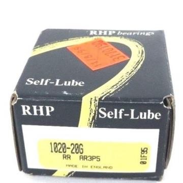 NIB RHP 1020-20G SELF-LUBE BEARING INSERT SELF LUBE 20X47X14MM, 102020G