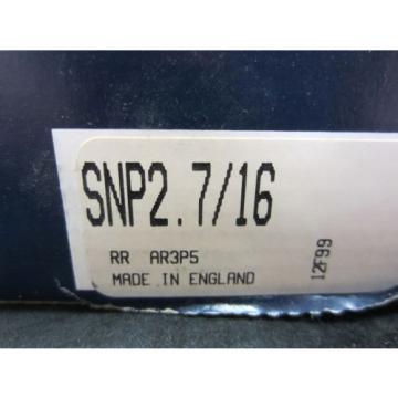 New RHP Pillow Block Bearing, 2-7/16&#034; Bore - SNP2.7/16