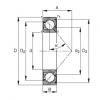FAG Angular contact ball bearings - 7005-B-XL-2RS-TVP #1 small image