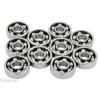 10 S681X Bearing 1.5x4x1.2 Stainless Steel Open Ball Bearings Rolling #1 small image