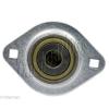 FHSPFLZ206-30mm Bearing Flange Pressed Steel 2 Bolt 30mm Ball Bearings Rolling #2 small image