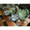 Daikin Hydraulic Piston Pump &amp; 3 HP AC Motor, V15A1R-85, Used, Warranty #1 small image