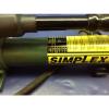 Simplex P22 2 Stage Hydraulic Pump w/ 6&#039; Enerpac Hose Gauge Gauge Adaptor NICE!