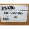 SPX 4008 Two-Stage Hydraulic Hand Pump #1 small image