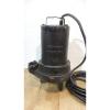 Dayton 1/2 HP 3450 RPM 230V Manual Submersible Sewage Pump