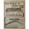 1916 Original Vintage Dann Insert Car Spring Leaf Bearing Print Ad